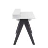 Wishbone - Contemporary Desk - Gray / White - Image 2