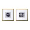 Grace Purple Agate Shadow Boxes Wall Art (Set of 2) - Multicolor - Image 2