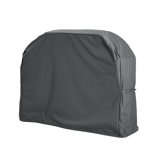 Shield - Patio Outdoor Bbq Grill Cover Durable Weather Resistant Fabric - Dark Gray