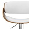 Amery - Adjustable Swivel Bar Stool - White - Image 8