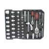 899 Piece Home Repair Tool Set With Rolling Plastic Toolbox, 4 Drawers, General Household Maintenance Kit For Garden, Homeowner, Handyman - Silver - Image 15