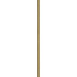 Vista - Single Pendant Chain Hanging Light - Clear / Gold
