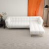 Addison - Right Sectional Sofa - Cream - Image 9