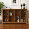 Acadian - 8 Cube Storage Sofa Table - Light Golden Brown - Image 5