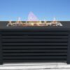 Casselton - Propane / Gas Outdoor Fire Pit Table With Lid - Black - Image 2