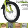 Fkznpj - 18" Sporty Kids Bike With Training Wheels And Stand Adjustable Saddle Suitable For Boys And Girls Aged 5 - 10 Years Tall Height 39 - 49" Available In A Variety Of Colors - Green - Image 12