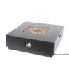 Wellington - Stylish Square Fire Pit Iron For Outdoor Warmth - Brown / Gold - Image 9