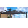 Replacement Canopy Top Fabric For 10X10 Ft Outdoor Patio Retractable Pergola Sunshelter Pergola Canopy - Gray - Image 8