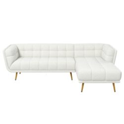 Addison - Right Sectional Sofa - Cream