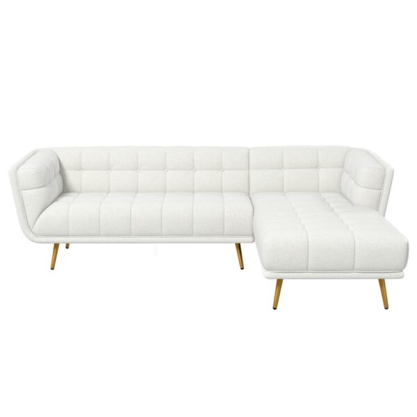 Addison - Right Sectional Sofa - Cream