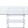 Counter - Height Table Glass - White - Image 3