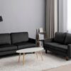 Plush Comfort Loveseat - Black - Image 10