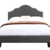 Kopa - California King Upholstered Bed - Dark Gray - Image 2