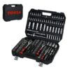 Tool Set Socket And Ratchet Wrench Toolbo 71 Pieces Toolbox Universal Home Car Repair Tool Set For Men Homeowners Diy Enthusiasts And Mechanics - Black - Image 5