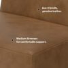 Rex - Center Sofa Module - Brown - Image 10