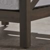 Brava - Modern Club Chair With Water Resistant Cushions - Gray / White - Image 4