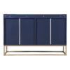 Modern Sideboard Elegant Buffet Cabinet With Large Storage Space For Dining Room, Entryway - Navy - Image 14