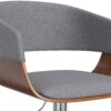 Lowell - Adjustable Swivel Bar Stool - Light Gray - Image 10