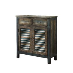 Glancio - Anqtique Console Cabinet - Oak