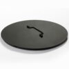 15" Outdoor Portable Propane Fire Pit, Camping Fire Pit With Cooking Support Tabletop Fire Pit With Quick Connect Regulator - Black - Image 8