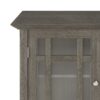 Bedford - Medium Storage Cabinet - Farmhouse Gray - Image 4