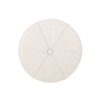 Contemporary Ottoman With Tonal Piping And Button Tuft Design - Beige - Image 3