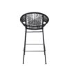 Ferrara - Outdoor Patio Barstool (Set of 2) - Black - Image 9
