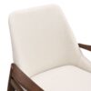 Accent Chair, Mid-Century Modern Armchair (Set of 2) With Solid Wood Frame, Reading Leisure Chair With High Back For Living Room - Beige - Image 11
