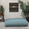Kasper - Water Resistant Lounger Bean Bag With Foam Filling - Teal - Image 5
