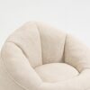 Bedding Bean Bag Sofa Chair High Pressure Foam Bean Bag Chair Adult Material With Padded Foam Padding Compressed Bean Bag With Footrest - Beige - Image 16