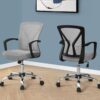 Office Chair, Adjustable Height, Swivel, Ergonomic, Armrests, Contemporary & Modern - Gray - Image 4