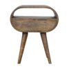 ed Circular Bedside Table - Gray Wash - Image 10
