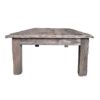 Rustic Coffee Table - Wood - Image 5