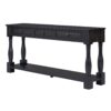 Console Table Long Console Table With Drawers And Shelf For Entryway, Hallway, Living Room - Espresso - Image 10