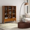 Harper - Cube Storage With Drawers - Teak Brown - Image 9