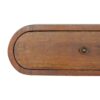 Wall Mounted Round Bedside Table - Chestnut - Image 6