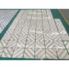 Waterjet Polished Marble Tile For Floor And Wall Stone - White / Gold - Image 7