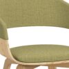Lowell - Bentwood Dining Chair - Acid Green / Light Brown - Image 8