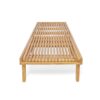 Nadine - Stylish Chaise Lounge Chair - Teak - Image 9