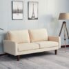 Stationary Loveseat - Beige - Image 15