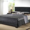 Queen Bed For Casual Spaces Elegant - Black - Image 2