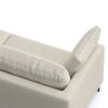 Ava - Mid Century Sofa With Ottoman Set - Cream - Image 9