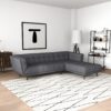 Addison - Left Sectional Sofa - Ash Gray - Image 6