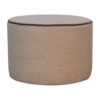 Serenity - Large Round Footstool - Chestnut - Image 2