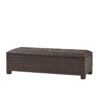 Santiago - Wicker Storage Bench - Brown Multi - Image 9