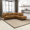 Benson - Sectional Sofa Right Facing Chaise - Tan - Image 3