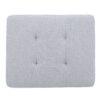 Contemporary Ottoman Footstool With Tufted Upholstery - Light Gray - Image 8