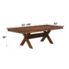 Apollo - Dining Table (With 1 Butterfly Leaf) - Walnut - Image 5