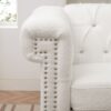 1 Seater Sofa - White - Image 20