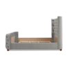 Brooklyn - Queen Tufted Panel Bed Headboard And Footboard Set - Opal Gray - Image 3